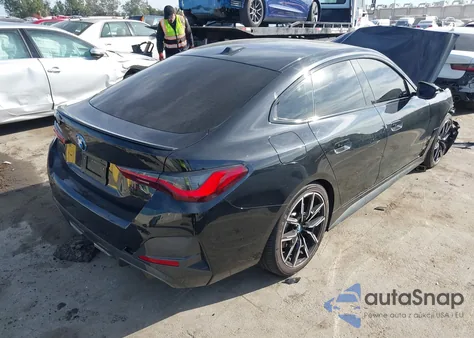 2024 BMW I4 Gran Coupe Edrive35 z USA, uszkodzony, nr VIN WBY43AW01RFT09491